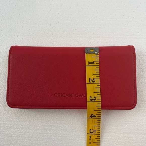Origami Owl Count Your Blessings Motivational Quotes Snap Closure Wallet NWOT - Picture 12 of 12